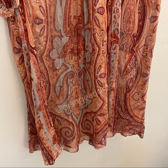 ZIMMERMANN Red Paisley Blouse 1 - Picture 16 of 16